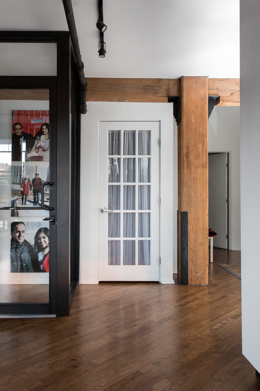 Warm Industrial Remodeled Chicago Loft Tour | Apartment Therapy - Industrial Apartment Renovation Architects Chicago